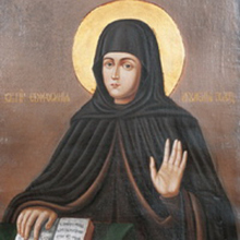 Преподобная Евфросиния, игумения Полоцкая (1173 год)